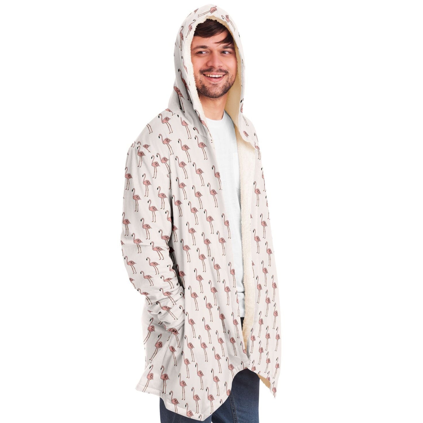 Classic Flamingo Cloak Hoodie