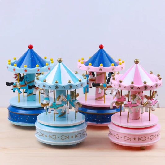 Classic Carousel Music Box