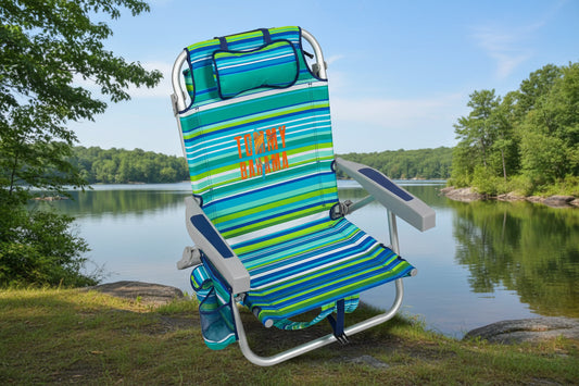 Tommy Bahama 2 Pack Backpack Beach 5 Position Chair