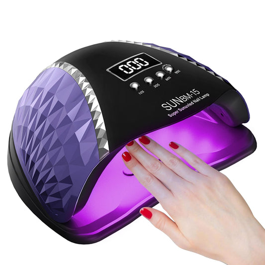 GGUP 280W UV LED Nail Lamp with 66 Beads & 4 Timers
