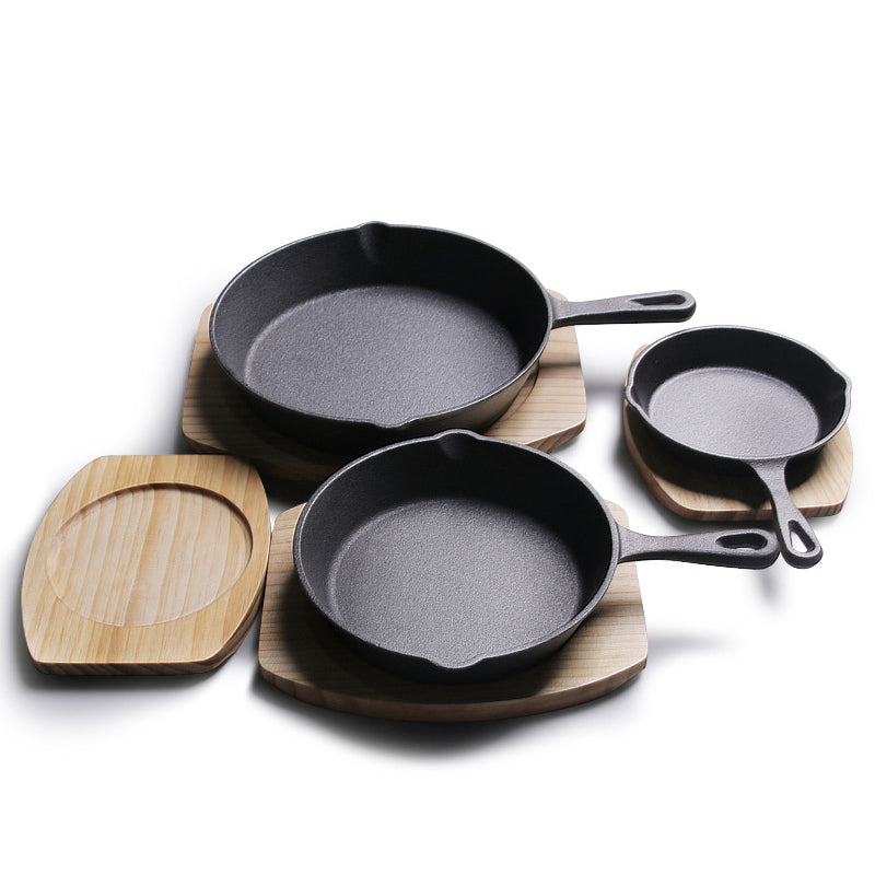4-Pack Cast Iron Skillet Set