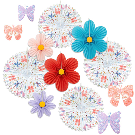 Pastel Paper Butterfly Garland