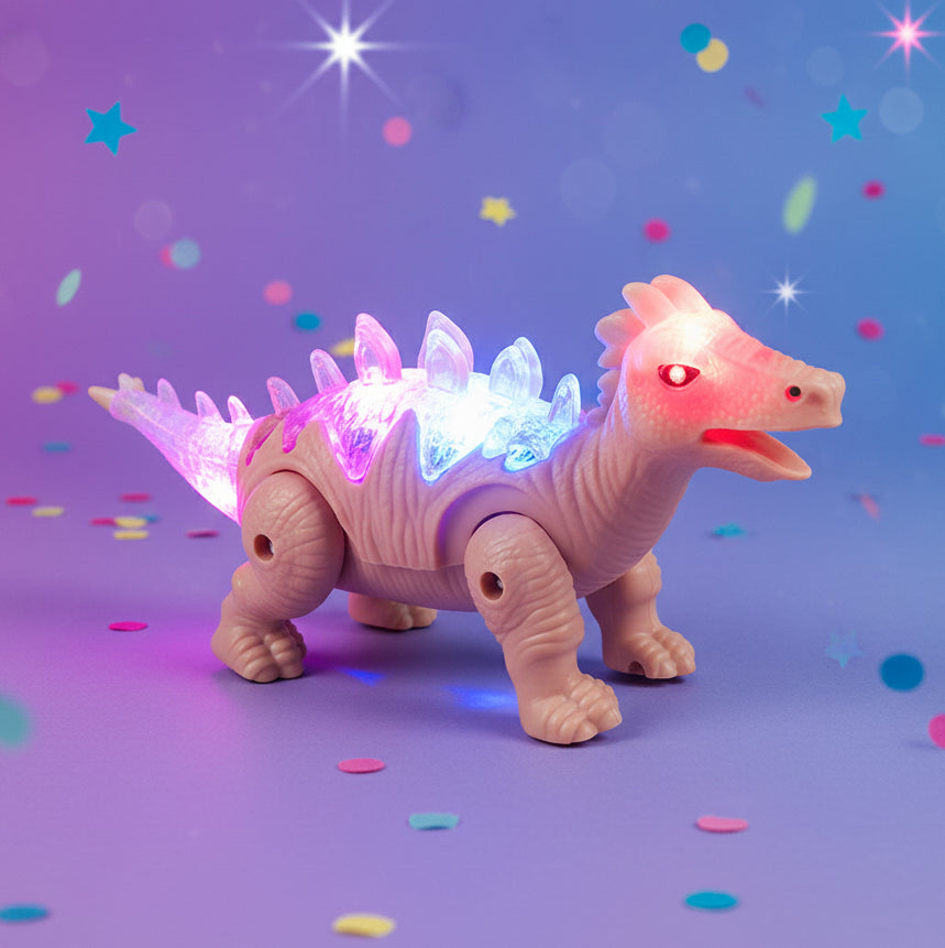 Walking Light-Up Musical Dinosaur