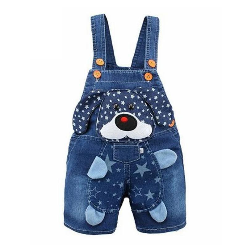 Toddler Boys & Girls Animal Jean Overalls