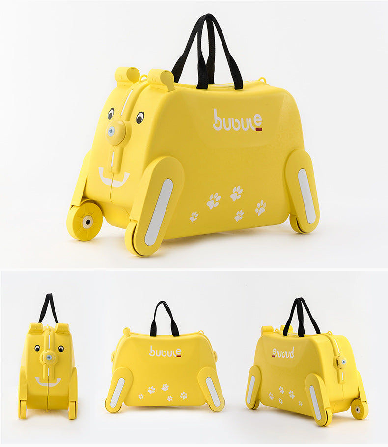 19-Inch Cute Dog Design Children's Luggage Suitcase
