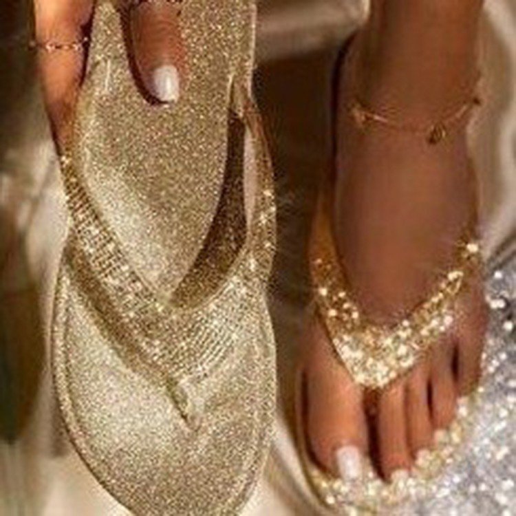 Rhinestone Sandals