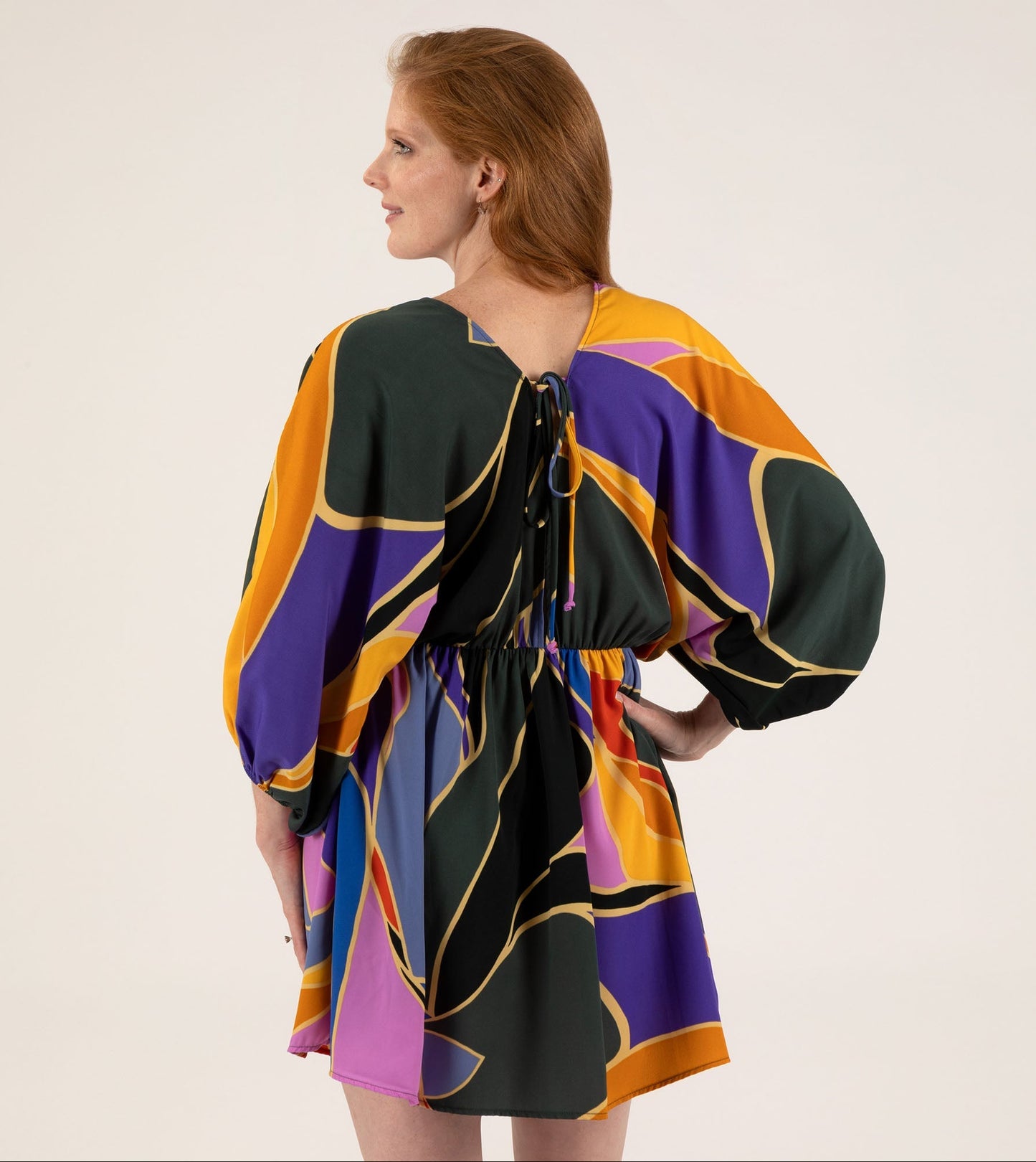 Metamorphosis Kimono Mini Dress