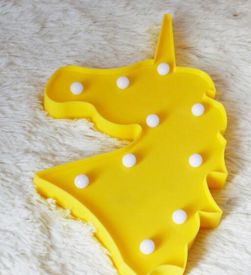 Unicorn Table Lamp - Decorative Night Light