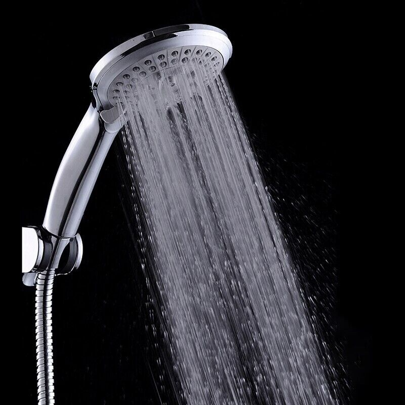 High Pressure 5 Settings Handheld Shower Heads