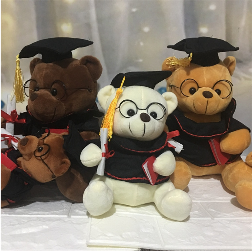 Plush Doctor Bear Toy Gift - Graduation Teddy Bear