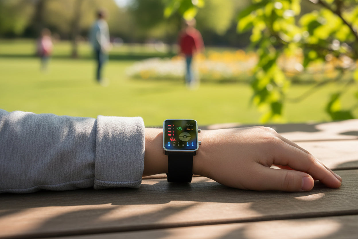 Pokemon GO LED Light-Up Pokeball Watch