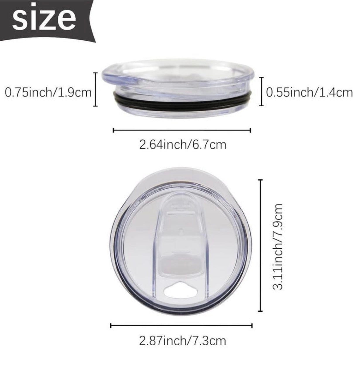 20oz Blue Stainless Steel Tumbler with Matching Lid
