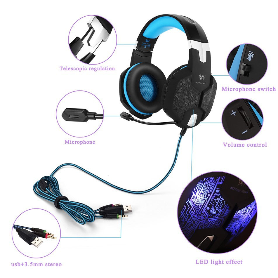 G1000 Gaming Headset - Multiple Color Options