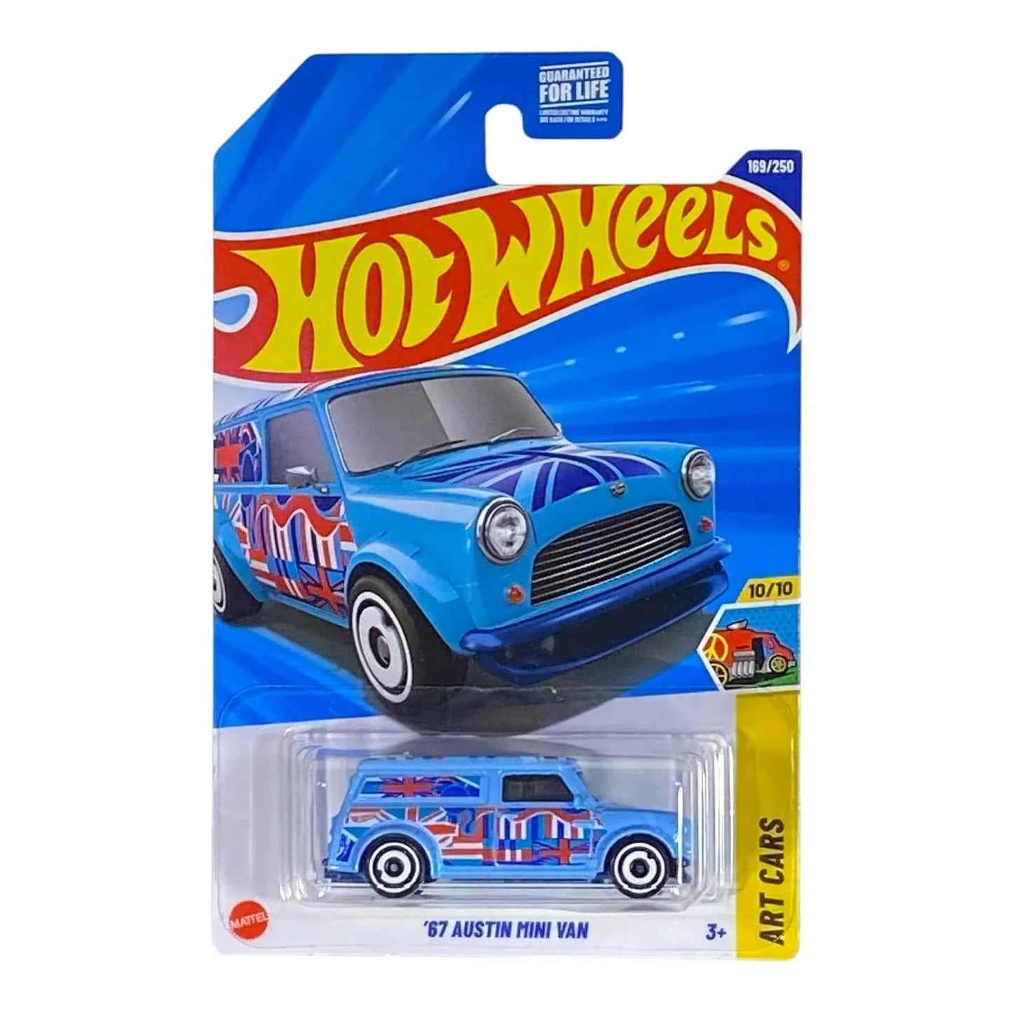 Hot Wheels '67 Austin Mini Van - Art Cars Series 10/10