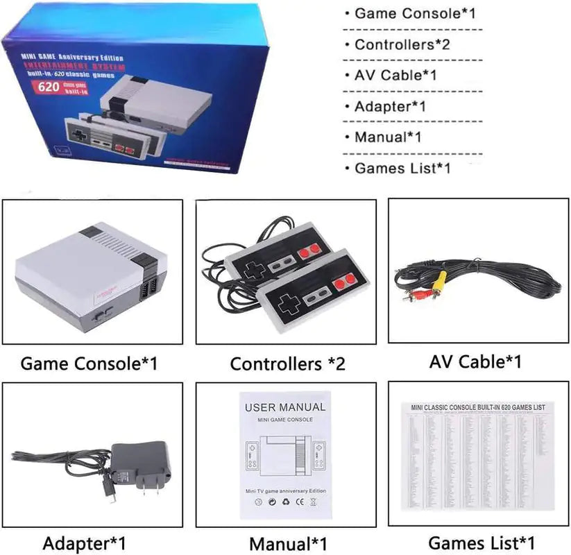 Old-School Retro Games Consoles ***ANNIVERSARY EDITION***