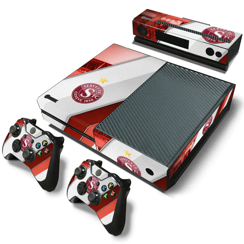 Xbox One Console Skin and Stickers Set