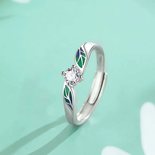 S999 Pure Silver Simple Sterling Silver Ring