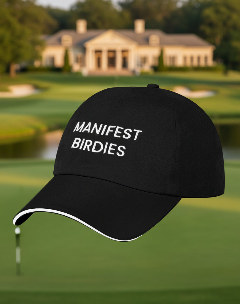Manifest Birdies Ball Cap in Black