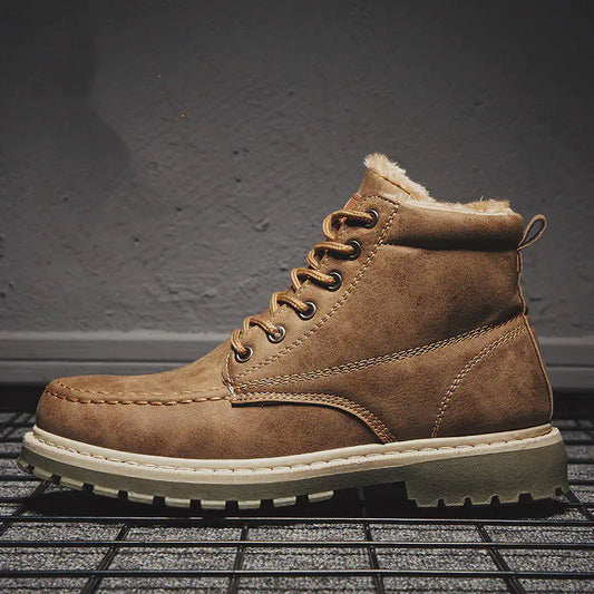 Men's Casual Warm Cashmere Martin Boots