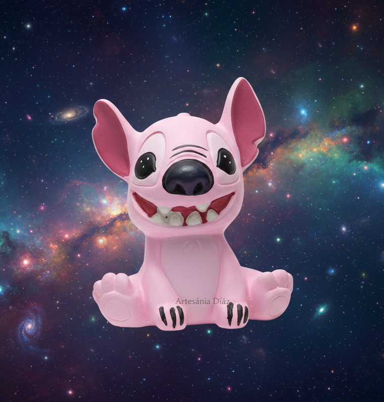 Stitch Pottery Piggy Bank