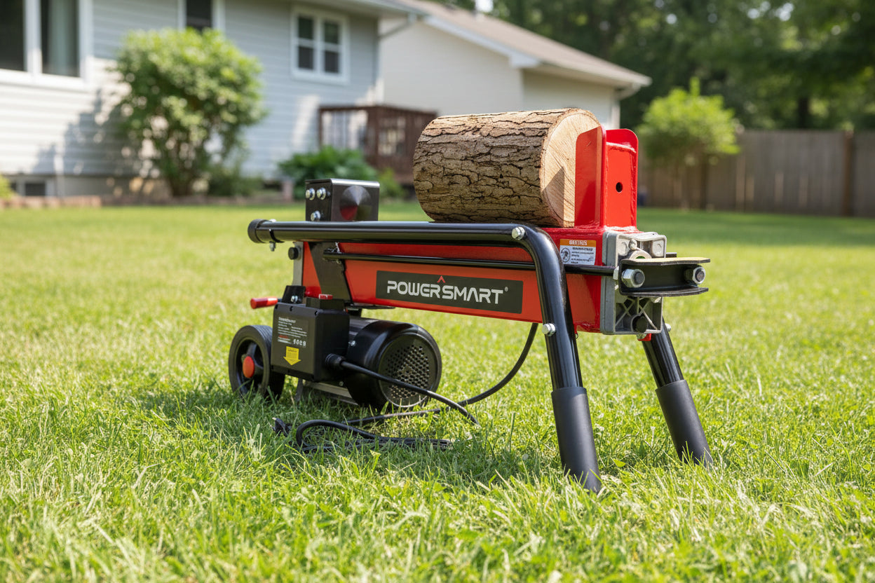 7-Ton 15Amp Electric Wood Log Splitter DB6407