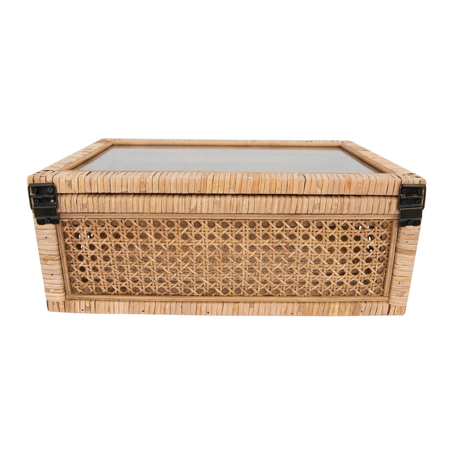 Woven Rattan Wood Display Boxes