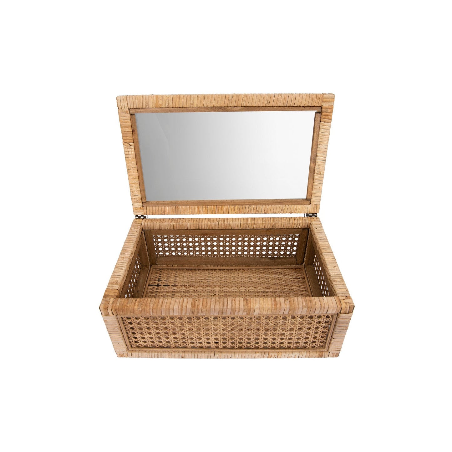Woven Rattan Wood Display Boxes