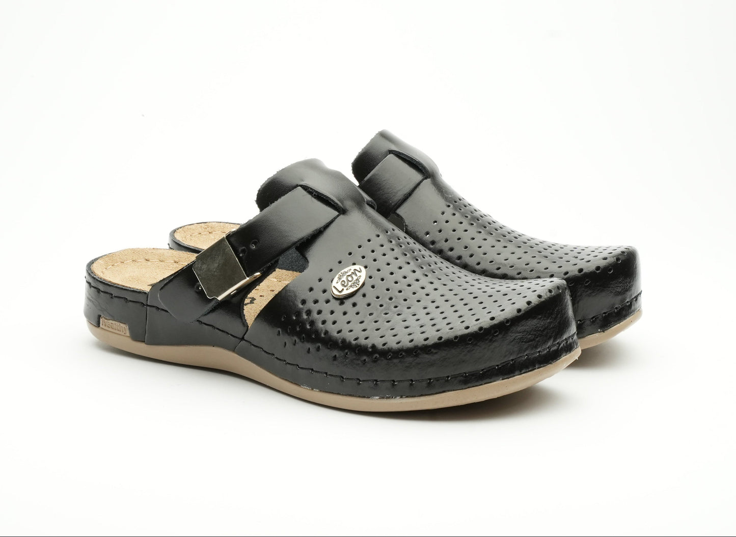 Leona by LEON- Women’s Orthopedic Leather Clog