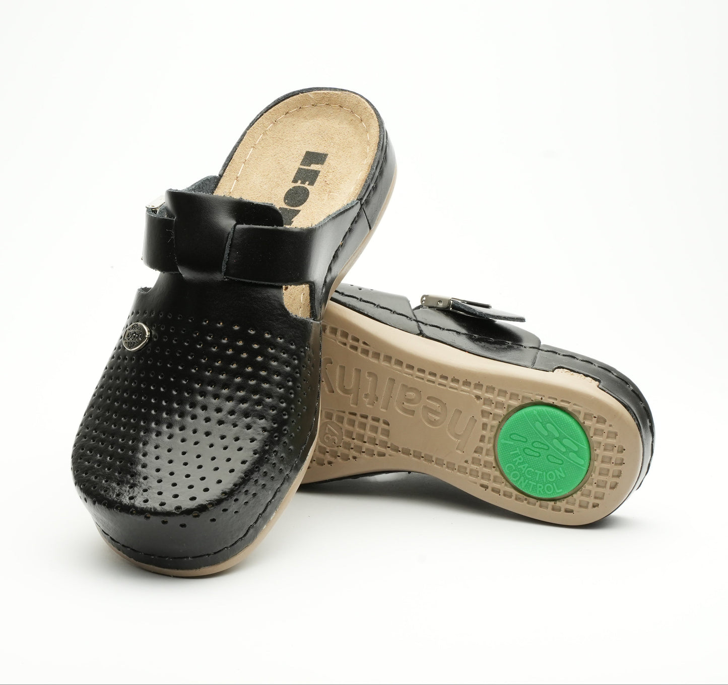 Leona by LEON- Women’s Orthopedic Leather Clog