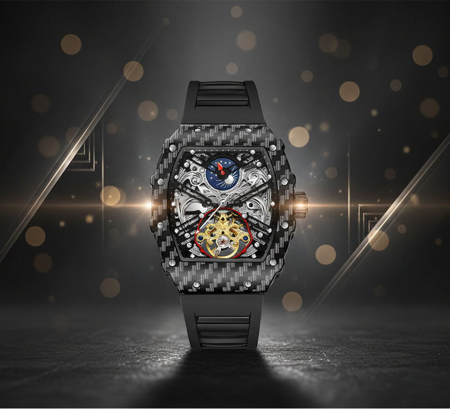 Automatic Mechanical Watch with Luminous Feature
