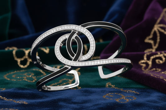 Evermore Bangle (Black or Pink)