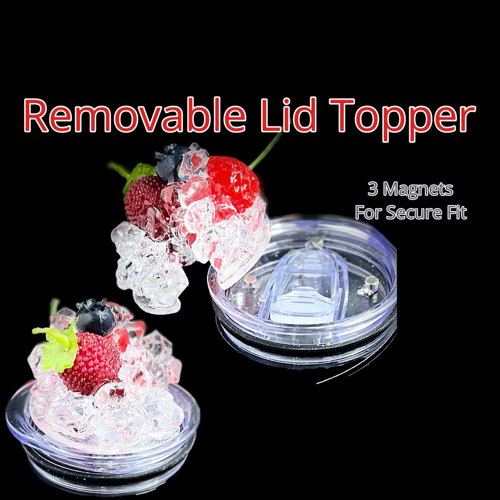 Corona Freshca 20oz Skinny Tumbler with 3D Decorative Lid Topper