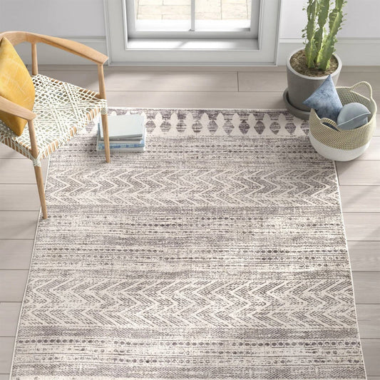 5-ft. x 7-ft. Chevron Stripe Area Rug