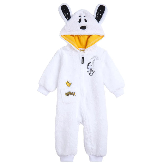 PEANUTS Woodstock & Snoopy Baby Sherpa Coverall - 6-9 Months