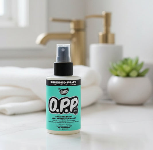 The Doux O.P.P. One-Pass Press Heat Protectant Spray 4 fl oz - New