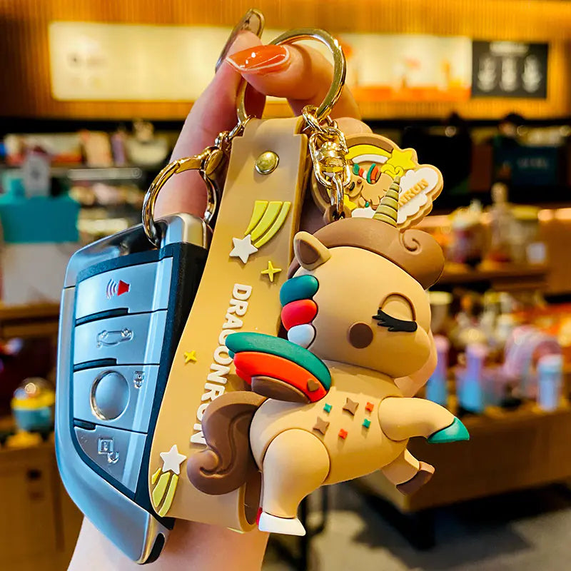 Cartoon Ma Xiaochi Keychain for Bags and Purses