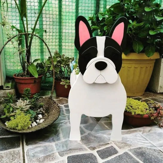 Dog Planter for Home Gardening Decor
