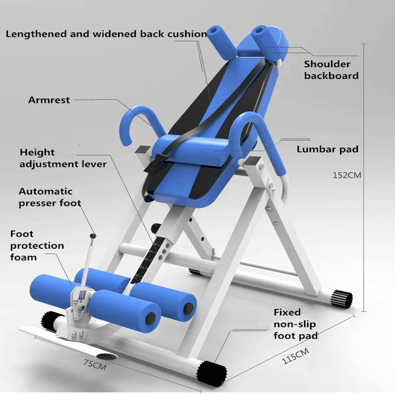 Inverted Auxiliary 180° Machine – Adjustable Inversion Table