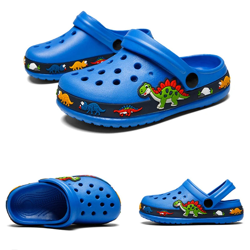 Kids Dinosaur and Unicorn Anti-Skid Garden Shoes