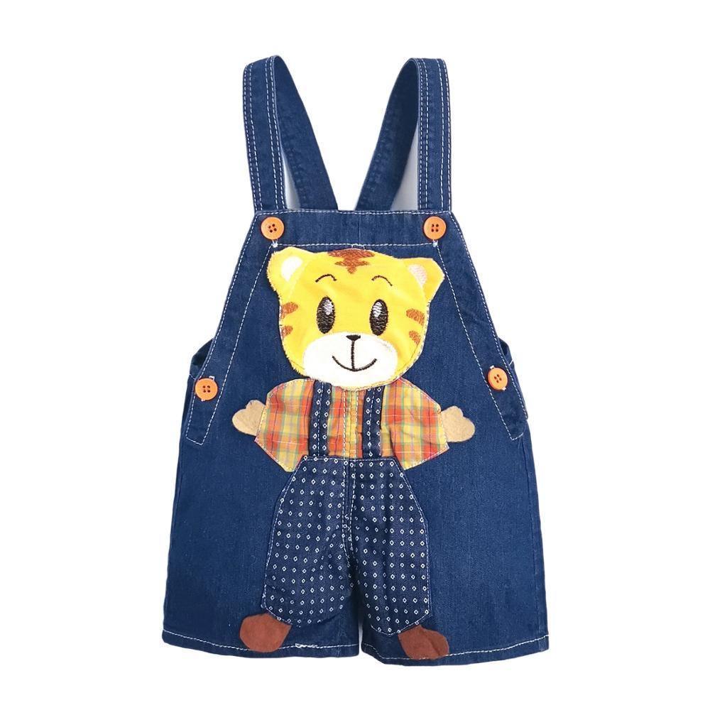 Toddler Boys & Girls Animal Jean Overalls