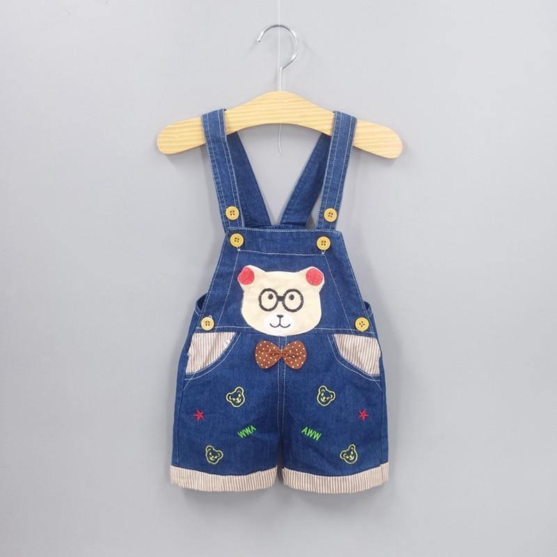 Toddler Boys & Girls Animal Jean Overalls