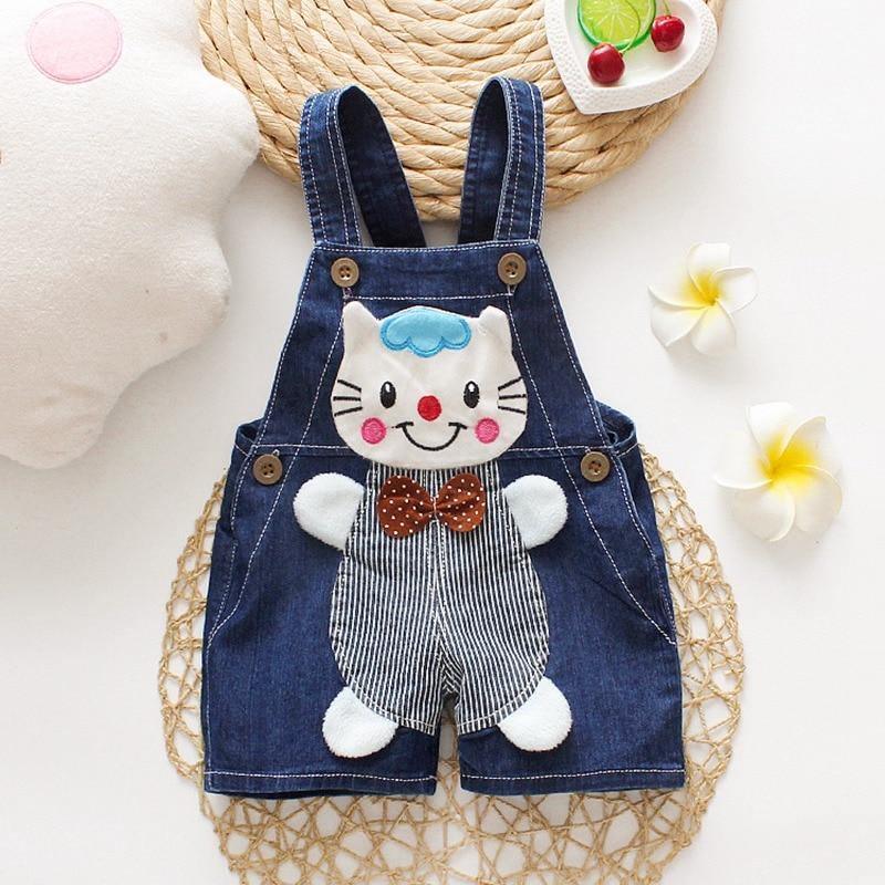 Toddler Boys & Girls Animal Jean Overalls