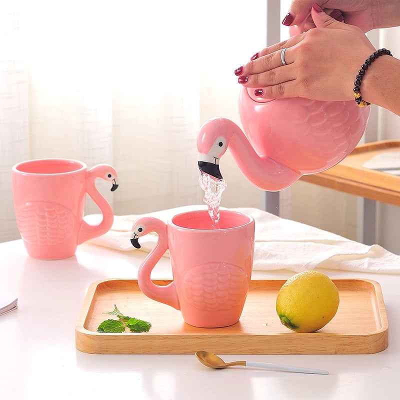 Flamingo Tea Set