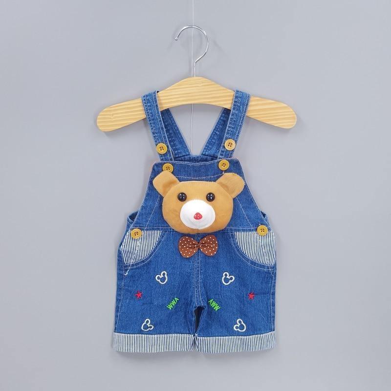 Toddler Boys & Girls Animal Jean Overalls