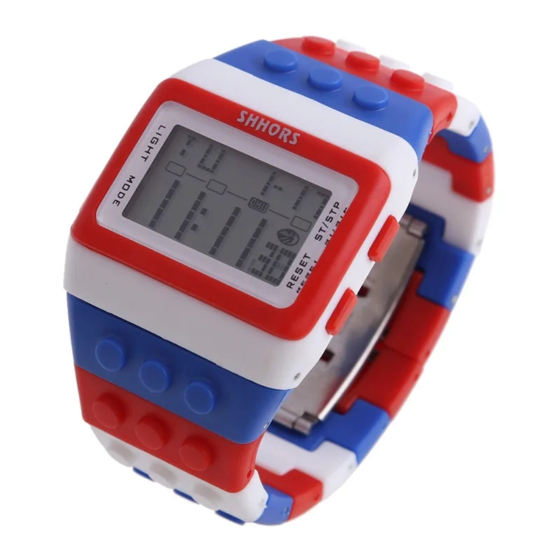 Digital LED Block Sports Watch