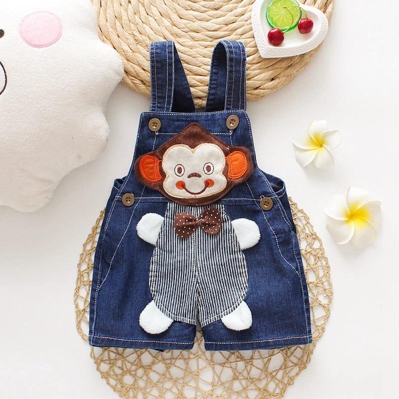 Toddler Boys & Girls Animal Jean Overalls