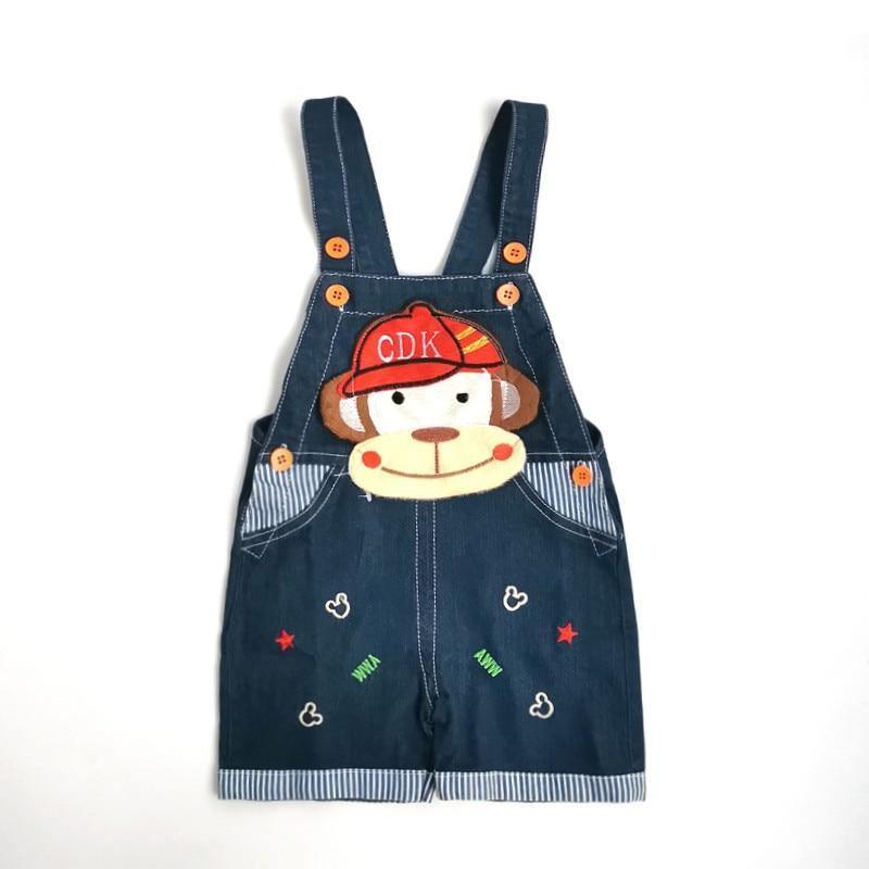 Toddler Boys & Girls Animal Jean Overalls