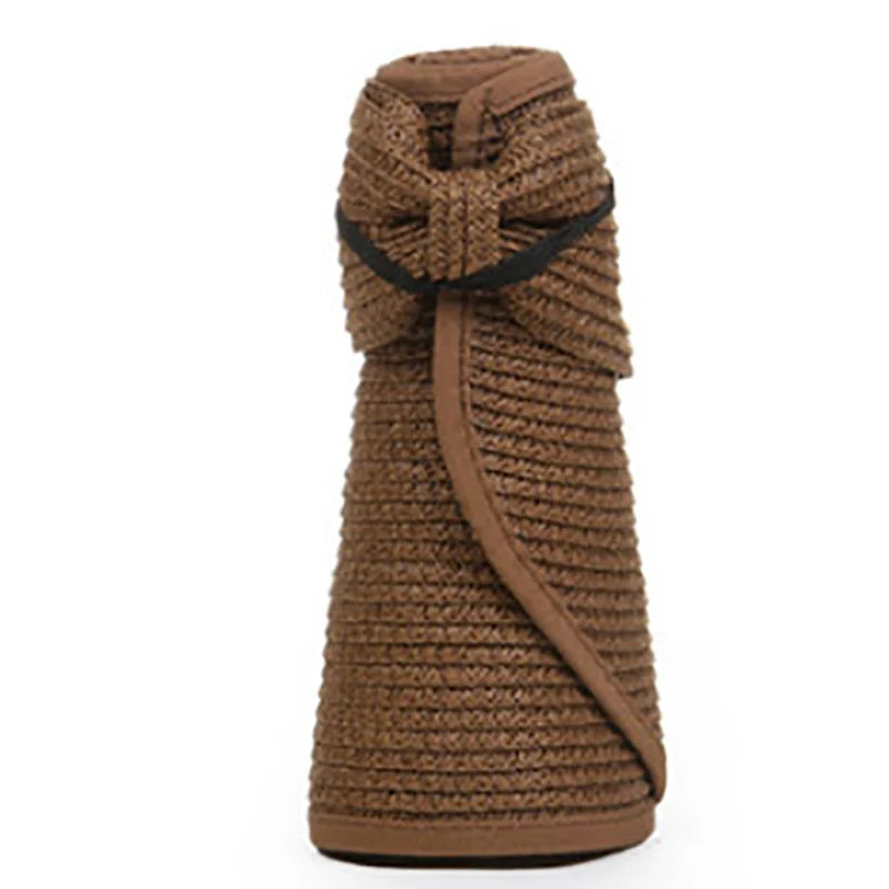 Women Foldable Summer Visor Hat - Stylish and UV-Resistant