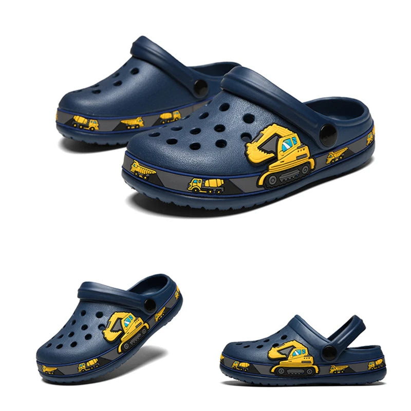 Kids Dinosaur and Unicorn Anti-Skid Garden Shoes