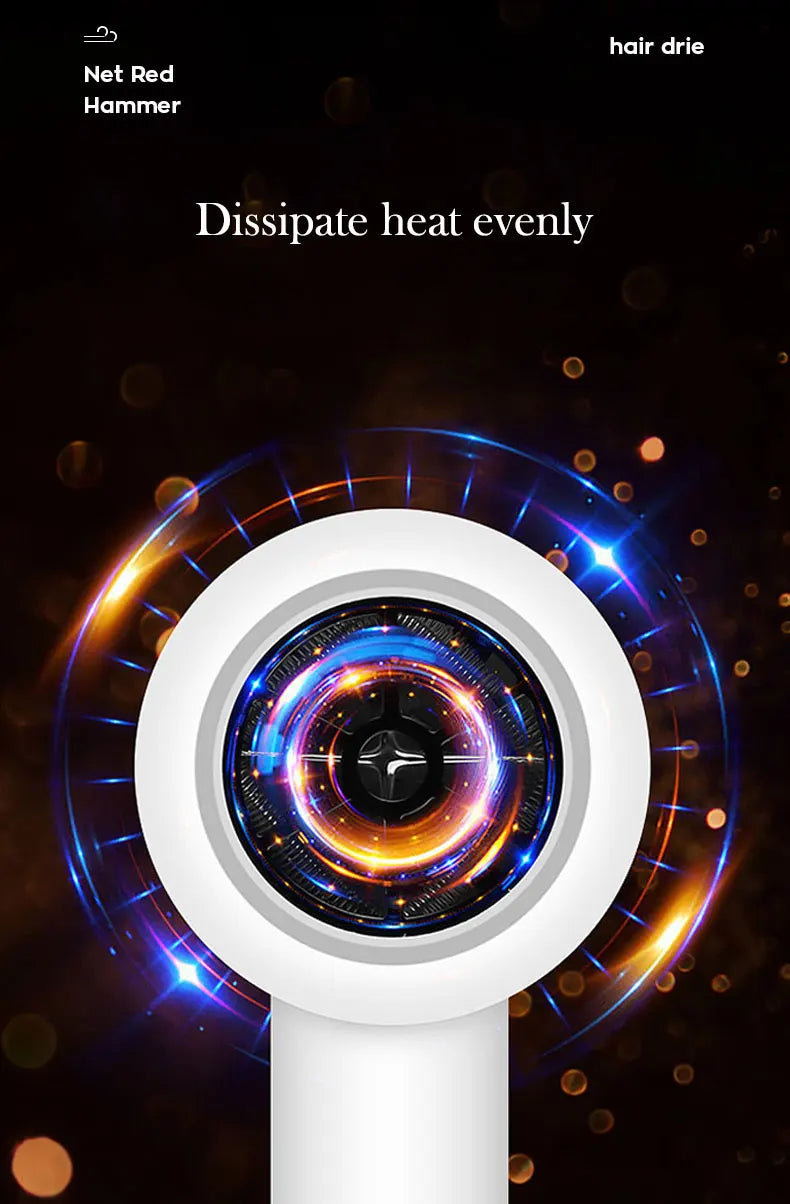 MIni  Folding Hairdryer 220V-240V 750W with Carrying Bag Hot Air Anion Hair Care for Home Travel Hair Dryer Blow Drier Portable